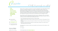 Desktop Screenshot of drgigiosler.com